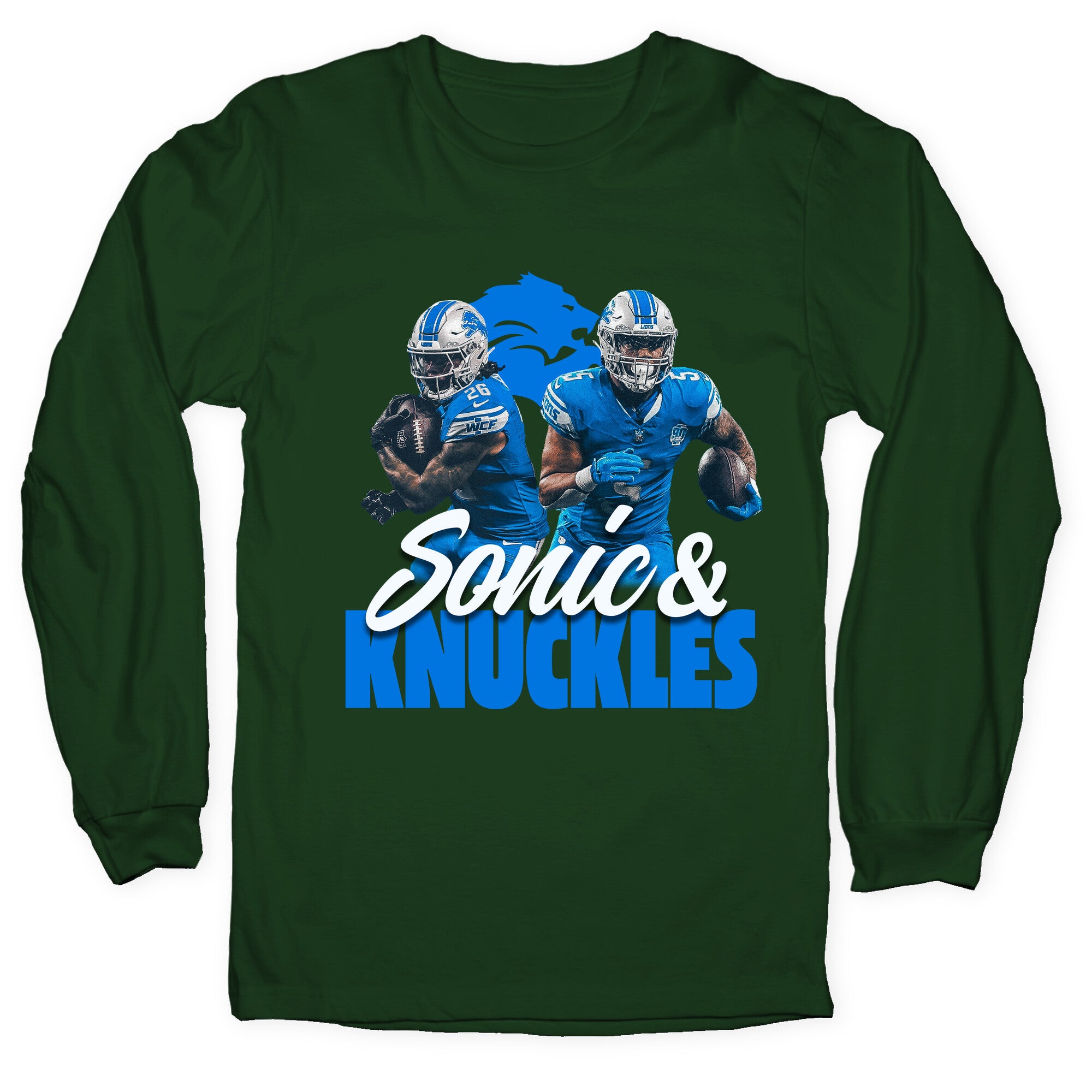 Sonic Knuckles Lions Longsleeve Tee